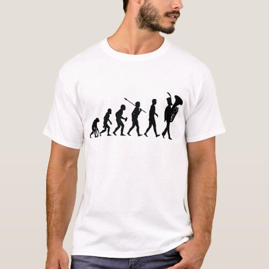 Tuba Player T-shirt (Voorkant)