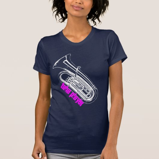 Tuba Player T-shirt (Voorkant)