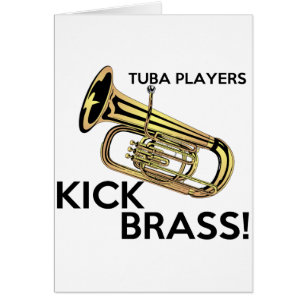 Tuba Players Kick Brass