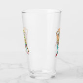 Tuba Playing Stickman Glas (Links)