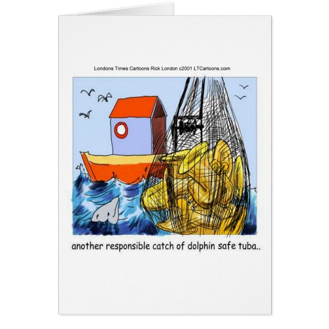 Tuba sans dauphin drôle (Devant)