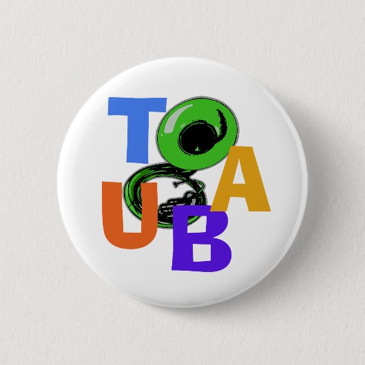 TUBA-scramble Ronde Button 5,7 Cm (Voorkant)