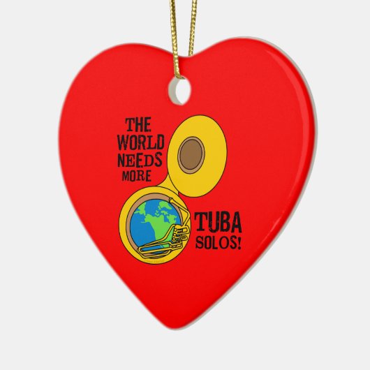 Tuba Solos Keramisch Ornament (Links)