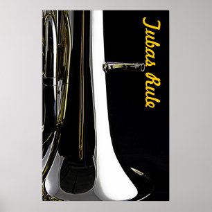 Tuba Souasphone Band Musician Poster