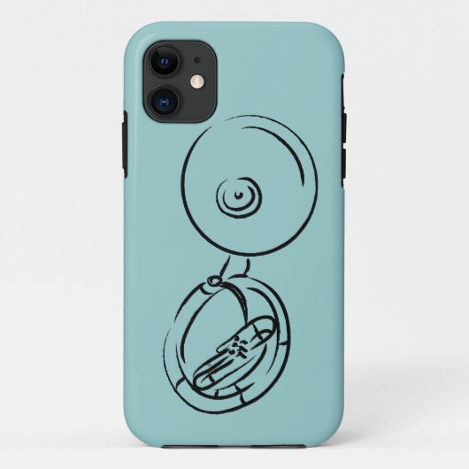 Tuba/Sousaphone Case-Mate iPhone Case (Achterkant)