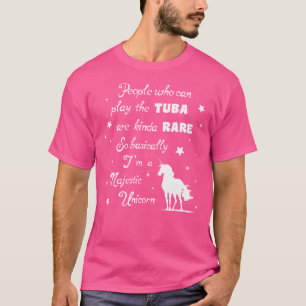Tuba Spelen Betekent Eigenlijk Dat IK Een Eenhoorn T-shirt