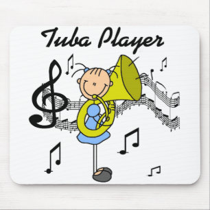 Tuba-Spelers Muismat