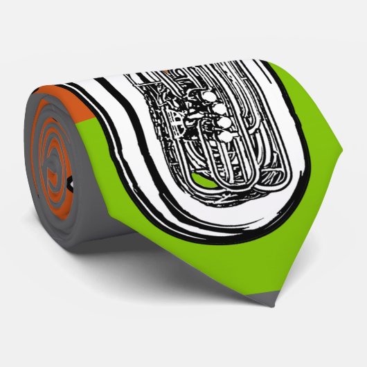 Tuba Stropdas Punch of Color (Opgerold)