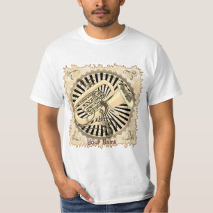 Tuba Swirls t-shirt