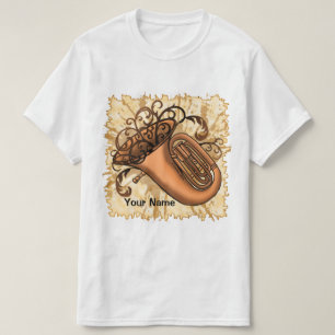 Tuba T-shirt met spiraal