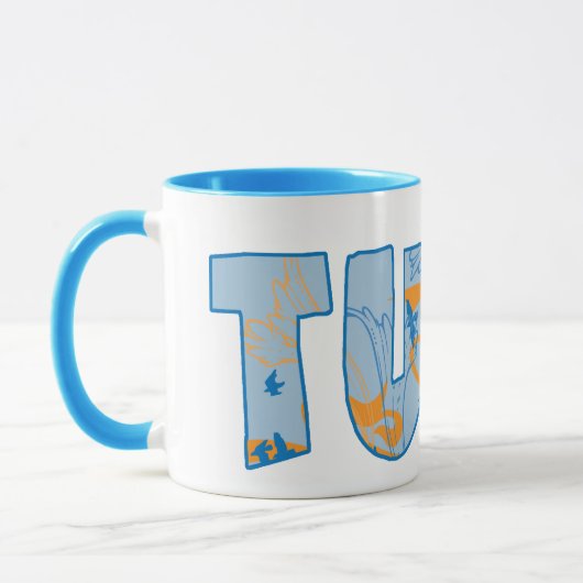 Tuba Text Pattern Abstract Art Music Gift Mok (Links)