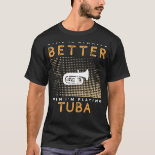 Tuba Tunes: Bubbels van vreugde in het leven blaze T-shirt