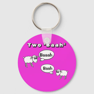Tuba, twee baden. sleutelhanger