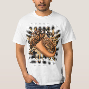Tuba wervelend T-shirt