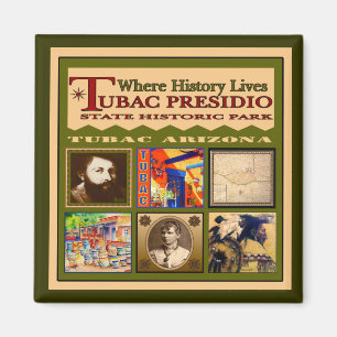 Tubac Presidio magnet Magneet