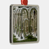 Tubas Metalen Ornament (Rechts)