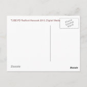 TUBE BRIEFKAART (Achterkant)