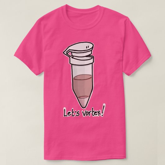 Tube Eppendorf Lets vortex TShirt (Design devant)