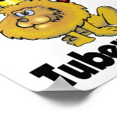 Tuberculose bestrijden poster (Hoek)