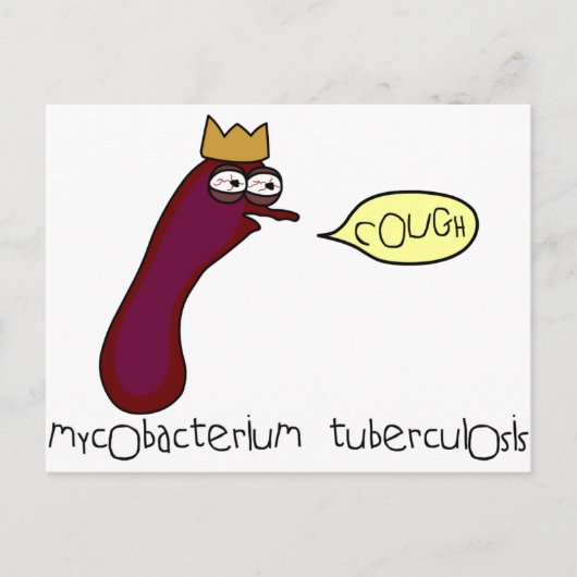 Tuberculose Briefkaart (Voorkant)