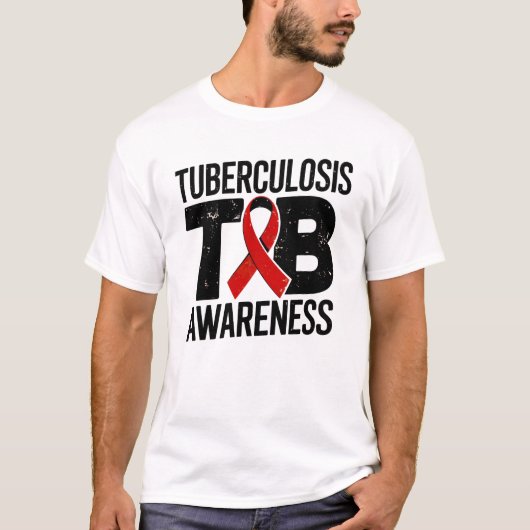 Tuberculosis Awareness Month Unisex T-shirt (Voorkant)