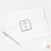 Tuberose Floral Aroma Diffuser Label (Envelop)