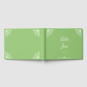 Tuberose gepersonaliseerde bruiloft gastenboek (Volledig)