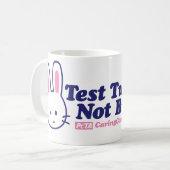 Tubes à essai, pas tasse de lapins (Devant gauche)