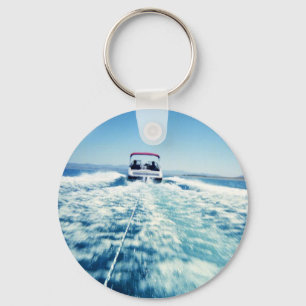 Tubing op Pyramid Lake Sleutelhanger