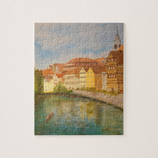 Tubingen op zonlicht legpuzzel