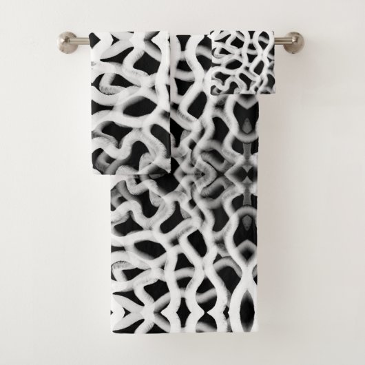 Tubulage Blanc Sur Noir (En situation)