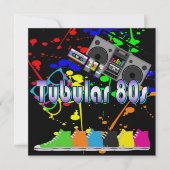 Tubulaire 80's kaart (Voorkant)