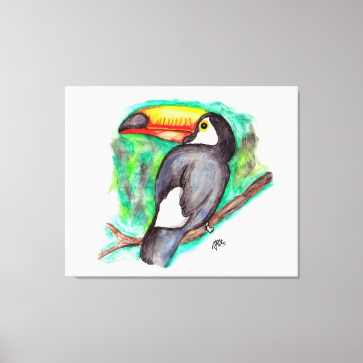 Tucan Canvas Afdruk (Voorkant)