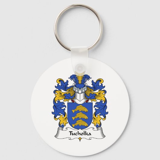 Tucholka Family Crest Sleutelhanger (Voorkant)