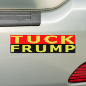 Tuck Frump Bumpersticker (Op auto)
