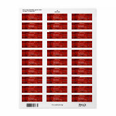 Tuck N Roll Spier Auto Monogram Etiket (Full Sheet)