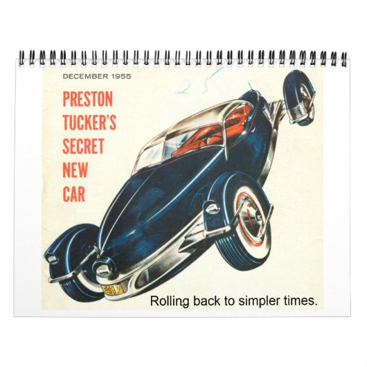 Tucker Car Calendar Kalender (Hoes)