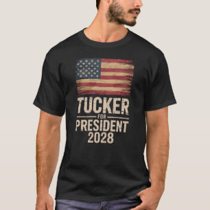 Tucker Carlson 2028 Politiek President T-shirt
