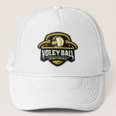 Tucker Hat, kampioenschap volleybal Trucker Pet (Voorkant)