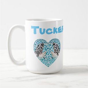 Tuckernaam met orka's, koffie-Mok Koffiemok