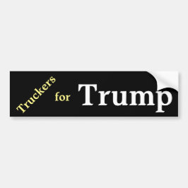 Tuckers voor Trump Bumpersticker. Bumpersticker
