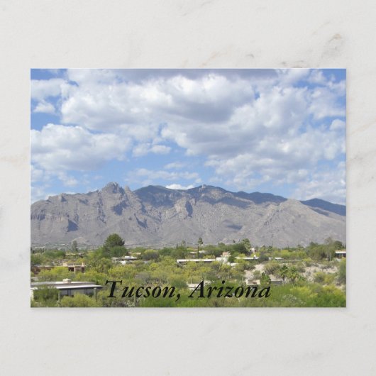 Tucson, Arizona briefkaart (Voorkant)