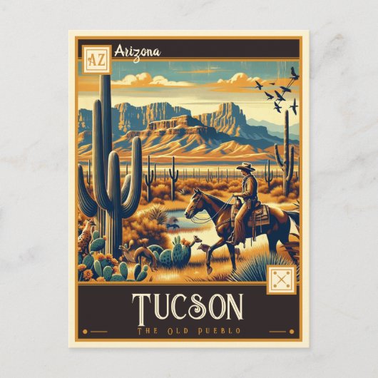 Tucson, Arizona |  Briefkaart (Voorkant)