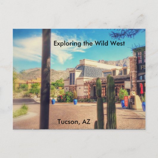 Tucson, Arizona Briefkaart (Voorkant)