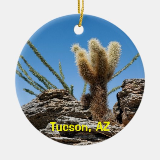 Tucson Arizona Keepomwille Keramisch Ornament (Voorkant)
