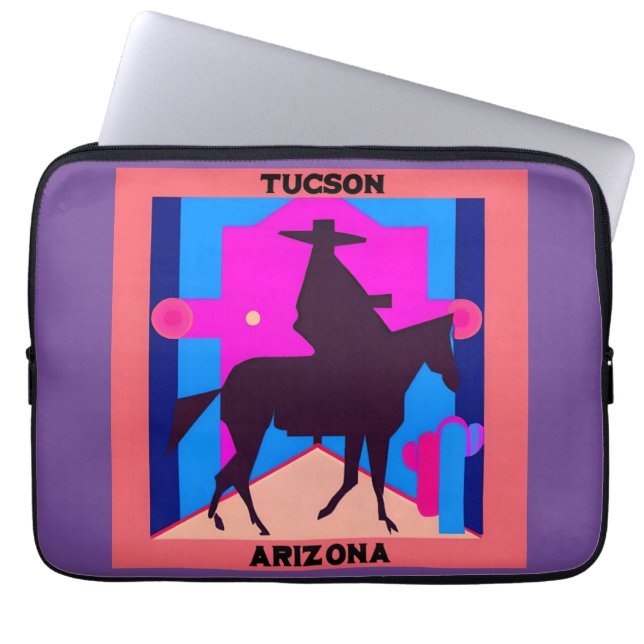 Tucson, Arizona Laptop Sleeve (Voorkant)