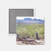 Tucson Arizona Magneet (Voorkant / Achterkant)