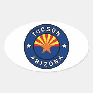 Tucson Arizona Ovale Sticker