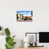 Tucson Arizona Pima County Courthouse Poster (Thuiskantoor)