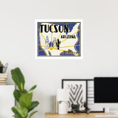 Tucson Arizona Poster (Thuiskantoor)